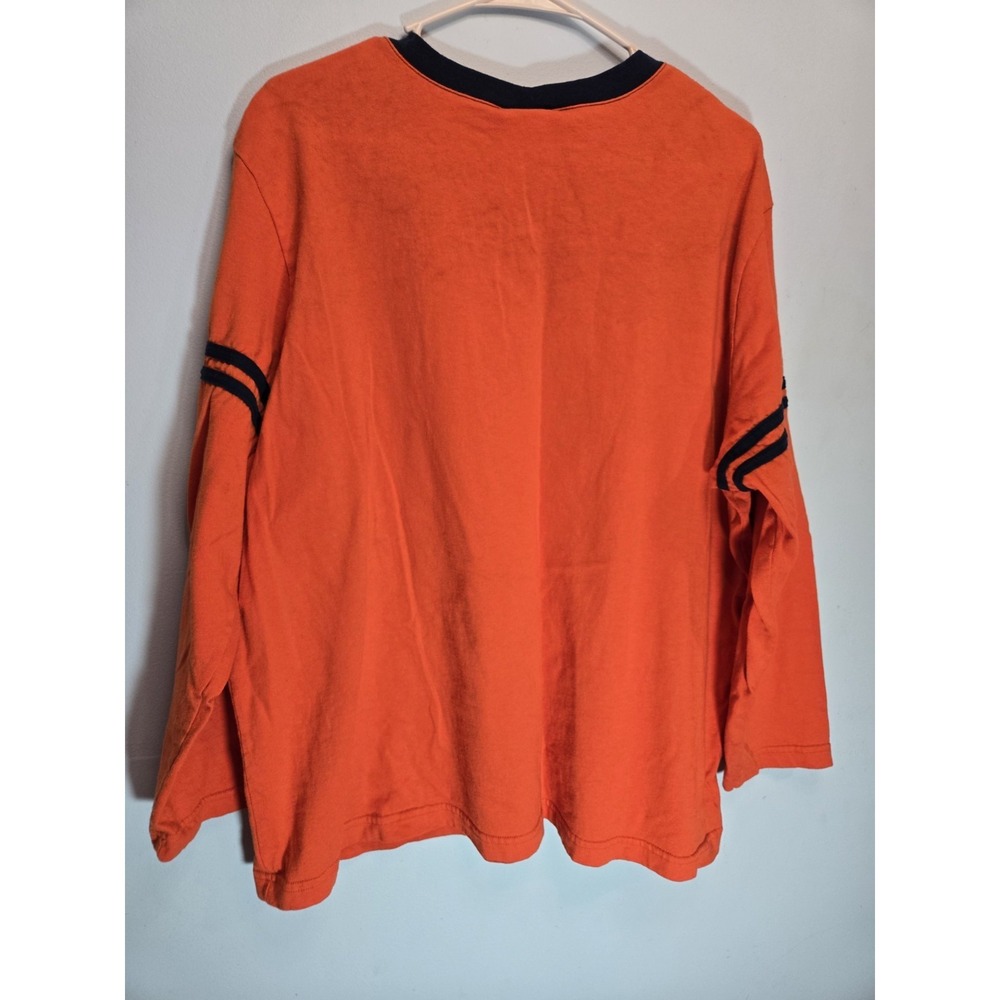 Vintage Action Sportswear Women's Plus Orange Shirt 18w Pants 14w 90s Y2k Comfy View 5